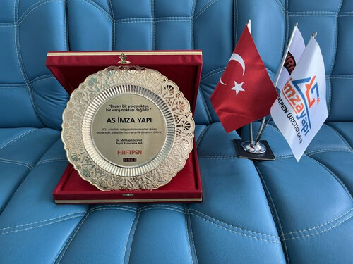 AS İMZA YAPI Received the 2021 Achievement Award